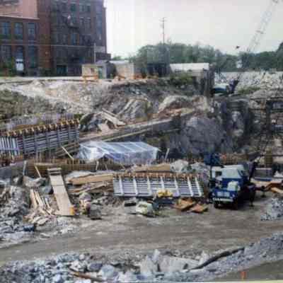 Generating Station and the Fishway Construction Site