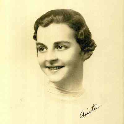 A photo view of a 1937 BHS graduate.