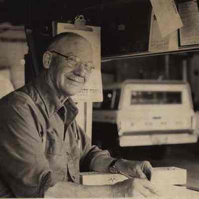 A photo view of Arthur Adams Sr. 5/31/1978.