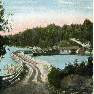 Bridge Between Orr's Island and Sebascodegan (Great) Island