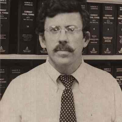 A photo view of John Moncure. 6/30/1977.