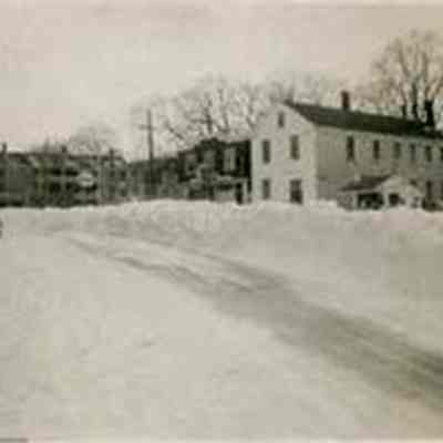 Maine Street after the 1952 Snowstorm