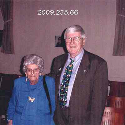 Leona Gordon and an unidentified man.