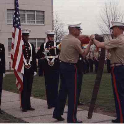 A photo view of Marines at BNAS.