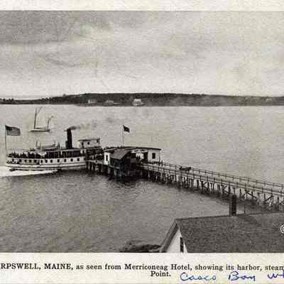 South Harpswell Maine from Merriconeag Hotel