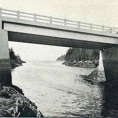 Bridge Connecting Sebascodegan (Great) Island and Orr's Island, Harpswell