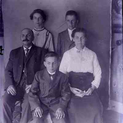 A group of five people.
