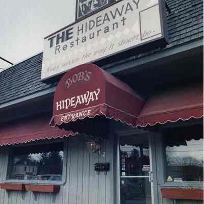 A photo view of the Hideaway Restaurant. 3/18/1991