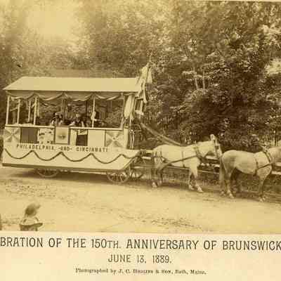 Philadelphia and Cincinnati Float, 150th Anniversary of Brunswick