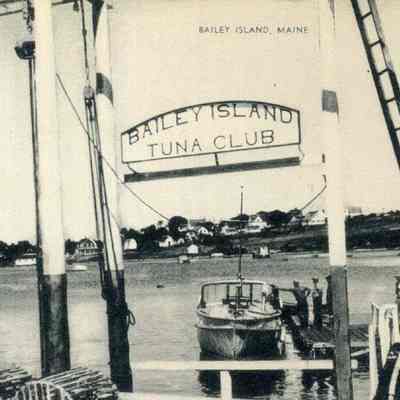 Postcard of Bailey Island