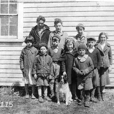 Group of Children at the Alexander School