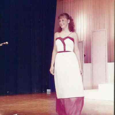 A color photograph of Contestant #3 Doreen Derosier