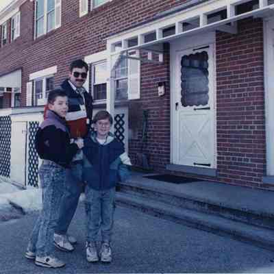 A photo view of Leo Dougherty and sons. 2/1/1991.