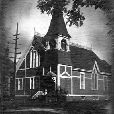 A photo of the Universalist Church, Brunswick.