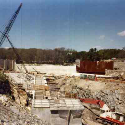 Dam and Fishway Construction Site