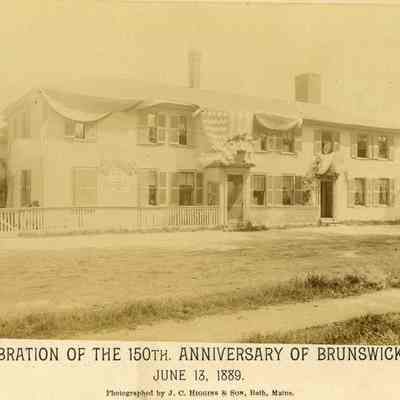 Old Landmark Building, 150th Anniversary of Brunswick