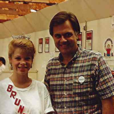 Lisa Kelly with Ted O'Meara.