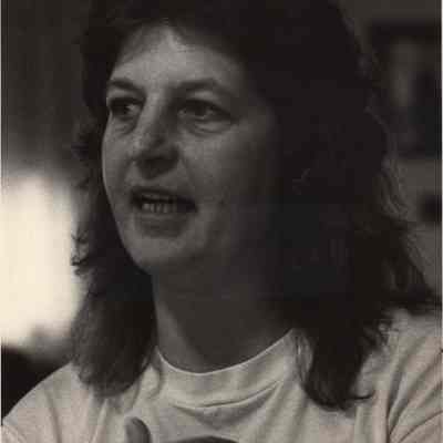 A photo view of Pat Rideout. 11/20/1989.