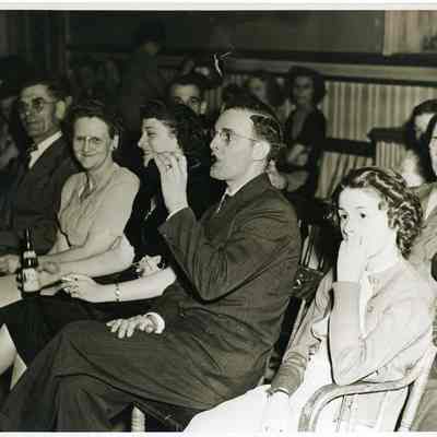 Audience in old Town Hall