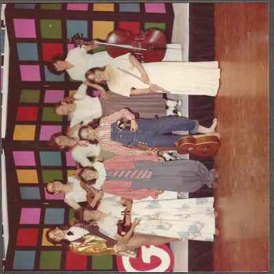 The contestants in their Talent presentation costumes