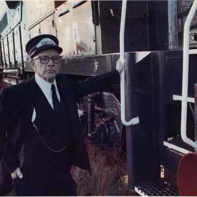 A photo view of Merv Harriman. 11/8/1990.