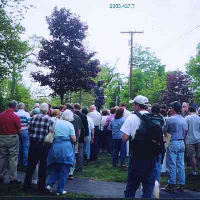 Chamberlain statue dedication