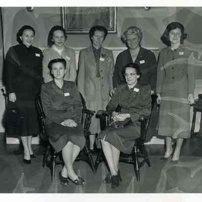7 ladies of Cancer Society at Moulton Union