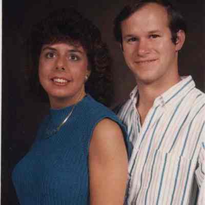 April Desjardin, unidentified man