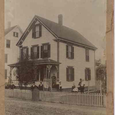 Fortin Family 26 Oak St, c 1890