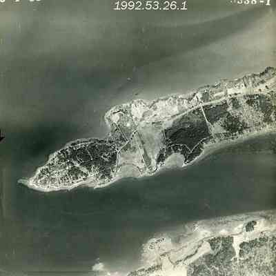 A. aerial photo of part of Brunswick. 5/4/1953