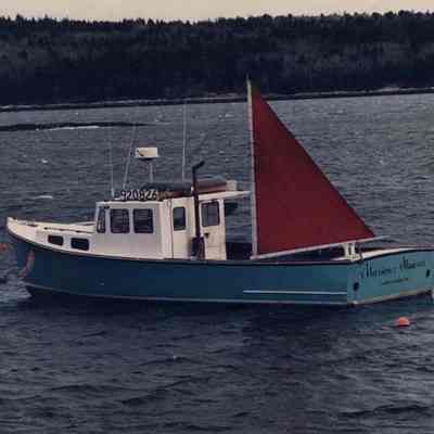 Lobster boat.