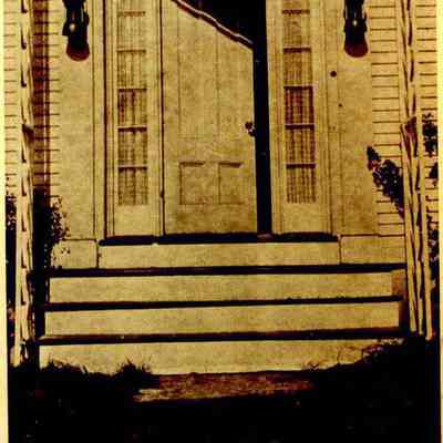 Doorway to the Lookout Point House