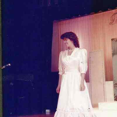 A color photograph of the Miss Brunswick Contestant #2, Patricia Stuart