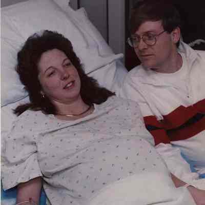 A photo view of Michael & Nancy Scheidegger.3/20/1992.