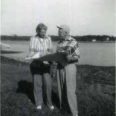 Edith Dorian and Forrest Orr