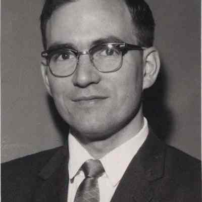 A photo view of Richard A. King. 1/9/1985.