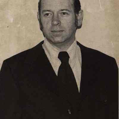 A photo view of Rev. Donald C. Hamilton. 5/11/1973.