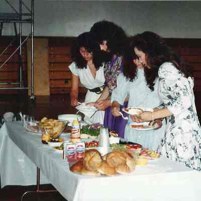 luncheon with Autumn Ison, Heather Wilks, Heather May and Laurie Deschene