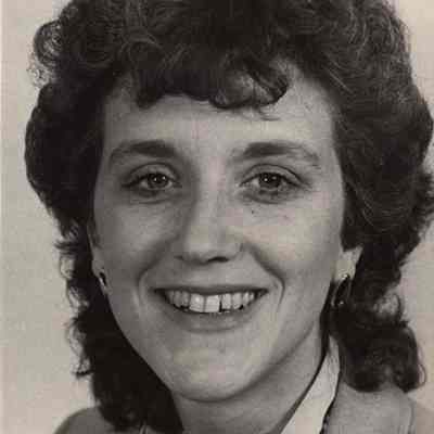 A photo view of Lorraine Marcous. 4/11/1986.