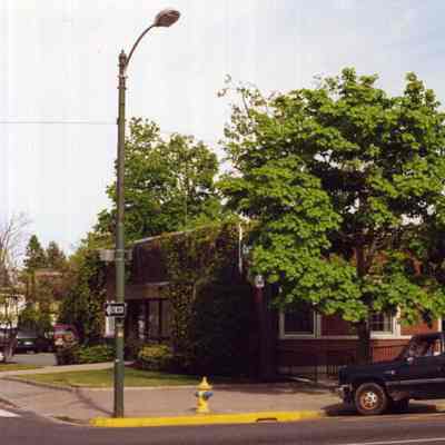 Corner of Maine and Bank Streets, Brunswick, ME