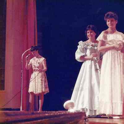 A color photograph of Louise Ouellette Caron Teen Queen contestant 1968