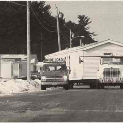 A photo view of Bay Bridge Mobile Park. 1/3/1992.