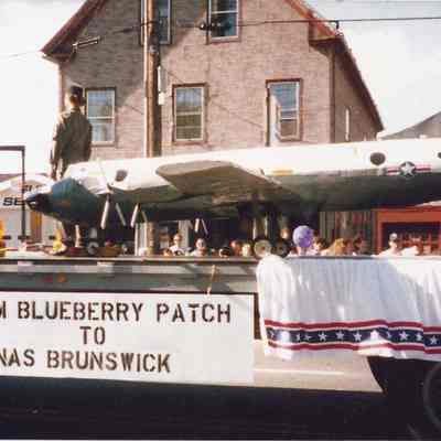 Brunswick Naval Air Station (BNAS) Float in the Brunswick 250th Anniversary Parade