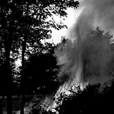 brush fire at Linnhaven
