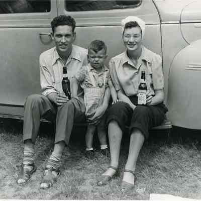 Roger, Ronnie, and Cecile Litalien