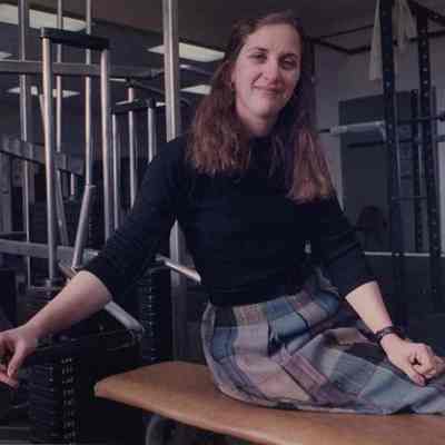 A photo view of Gail Wright. 11/18/1991.