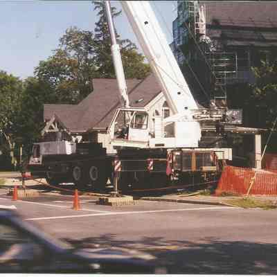 Crane and Restoration of the First Parish Church
