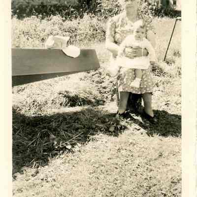 Grandmother Cutler (Myrtie) and Sandy Good