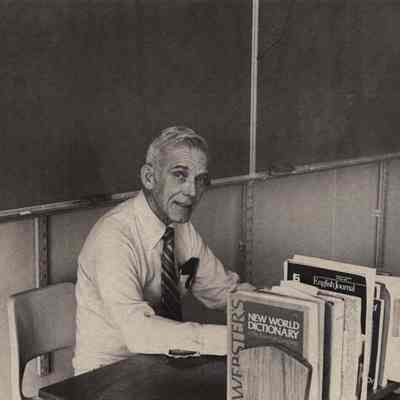 A photo view of Robert E. Hart of BHS. 6/12/1981