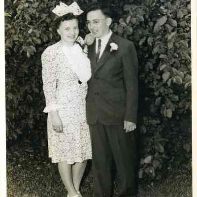 Olive Ripley and Claude St. Pierre Wedding Reception